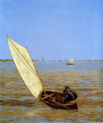  Thomas Eakins Starting Out after Rail - Hand Painted Oil Painting
