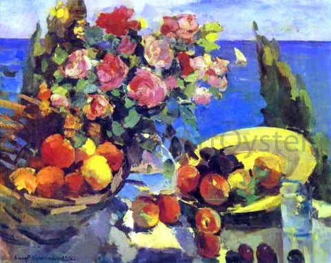  Constantin Alexeevich Korovin Still Life - Hand Painted Oil Painting