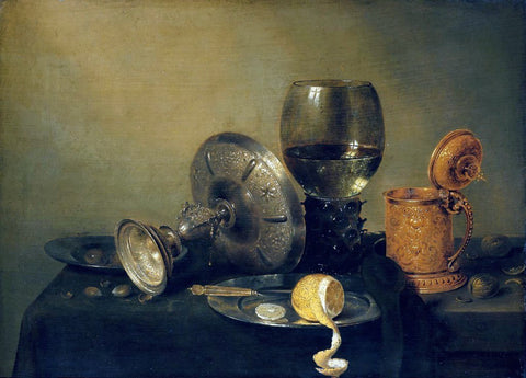  Willem Claesz Heda Still Life - Hand Painted Oil Painting