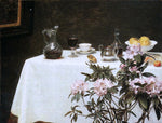  Henri Fantin-Latour Still Life: Corner of a Table - Hand Painted Oil Painting