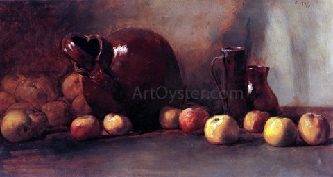  Guy Orlando Rose Still LIfe: Jug with Fruit - Hand Painted Oil Painting