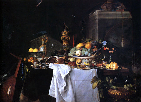  Jan Davidsz De Heem Still Life of Dessert - Hand Painted Oil Painting