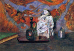  Paul Gauguin Still Life with Carafe and Ceramic Figure - Hand Painted Oil Painting