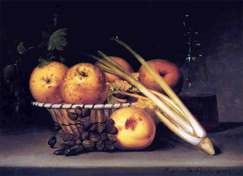  Raphaelle Peale Still Life with Celery and Wind - Hand Painted Oil Painting