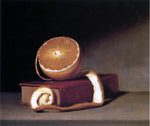  Raphaelle Peale Still Life with Orange and Book - Hand Painted Oil Painting