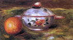 Pierre Auguste Renoir Still Life with Orange and Sugar Bowl - Hand Painted Oil Painting
