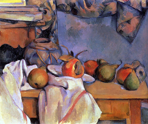  Paul Cezanne Still Life with Pomegranate and Pears - Hand Painted Oil Painting