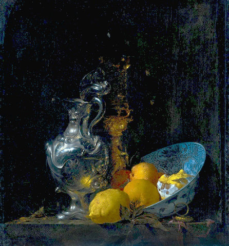  Willem Kalf Still Life with Silver Jug - Hand Painted Oil Painting