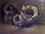  Vincent Van Gogh Still Life with Three Birds' Nests - Hand Painted Oil Painting