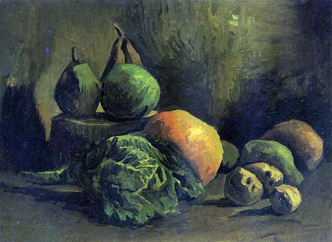  Vincent Van Gogh Still Life with Vegetables and Fruit - Hand Painted Oil Painting