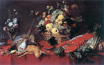  Frans Snyders Still-Life with a Basket of Fruit - Hand Painted Oil Painting