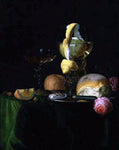  Simon Luttichuijs Still-Life with a Peeled Lemon in a Roemer - Hand Painted Oil Painting