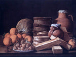  Luis Melendez Still-Life with Oranges and Walnuts - Hand Painted Oil Painting