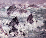  Claude Oscar Monet Storm at Belle-Ile - Hand Painted Oil Painting