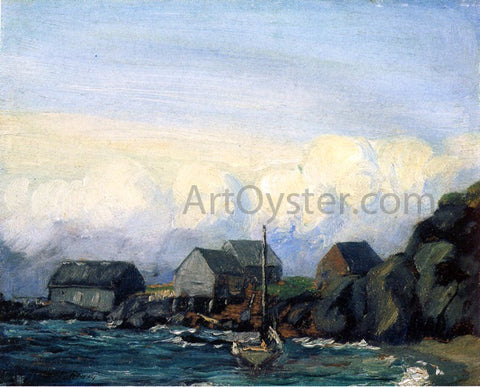  Robert Henri Study for Storm Tide - Hand Painted Oil Painting