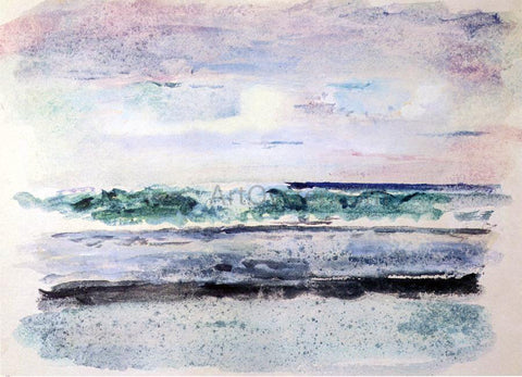  John La Farge Study of Surf, Breaking on Outside Reef Tautira, Taiarapu, Tahiti, March 1891 - Hand Painted Oil Painting