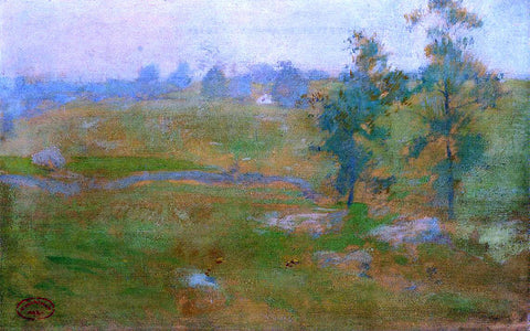  John Twachtman Summer Landscape - Hand Painted Oil Painting