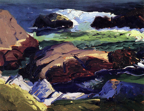  George Wesley Bellows Sun Glow - Hand Painted Oil Painting