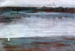  James McNeill Whistler Symphony in Grey: Early Morning, Thames - Hand Painted Oil Painting