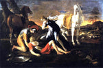  Nicolas Poussin Tancred and Erminia - Hand Painted Oil Painting