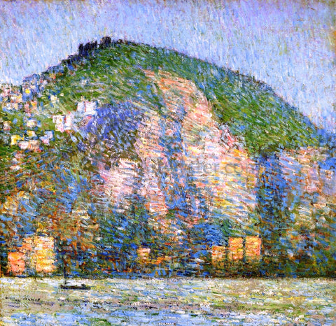  Frederick Childe Hassam Telegraph Hill - San Fraicisco - Hand Painted Oil Painting