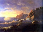  Ivan Constantinovich Aivazovsky Tempest, Sunset - Hand Painted Oil Painting