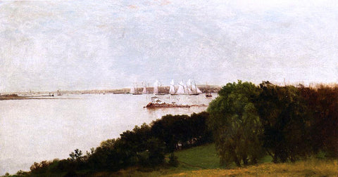  Thomas Worthington Whittredge Thatcher's Island - Hand Painted Oil Painting
