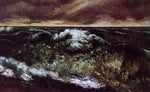  Gustave Courbet The Angry Sea - Hand Painted Oil Painting