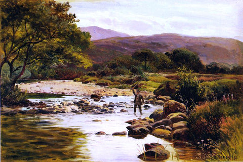 Sidney Richard Percy The Artro, Llanbedr, North Wales - Hand Painted Oil Painting