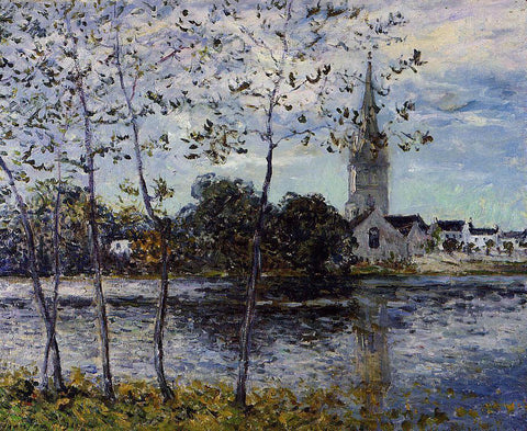  Maxime Maufra The Banks of the Pond at Rosporden, Finistere - Hand Painted Oil Painting