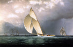  James E Buttersworth The Bark 'Marblehead' Coming into Port - Hand Painted Oil Painting