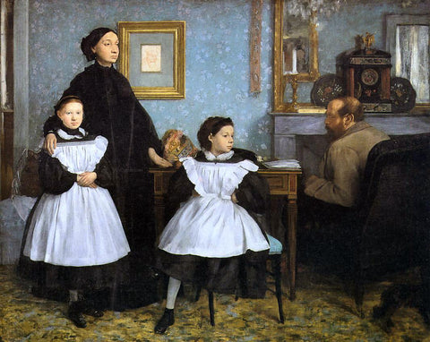  Edgar Degas The Bellelli Family - Hand Painted Oil Painting