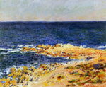  Claude Oscar Monet The 'Big  Blue' at Antibes (also known as The Seat at Antibes) - Hand Painted Oil Painting