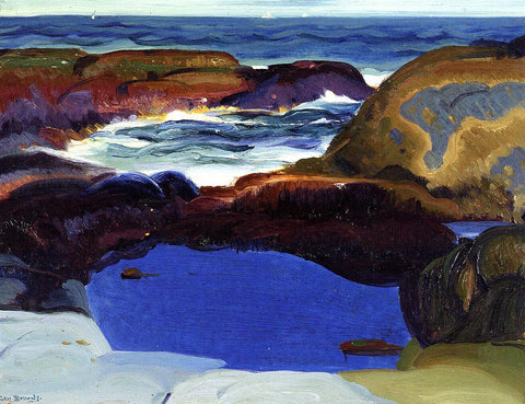  George Wesley Bellows The Blue Pool - Hand Painted Oil Painting