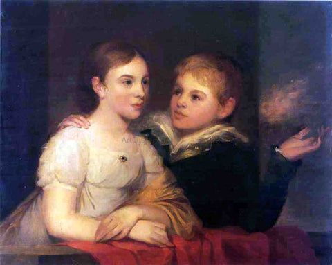  Thomas Sully The Brinton Children - Hand Painted Oil Painting