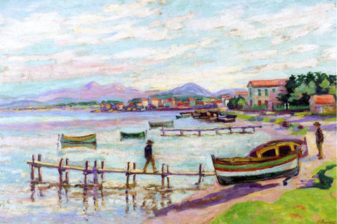  Armand Guillaumin The Brusc - Hand Painted Oil Painting