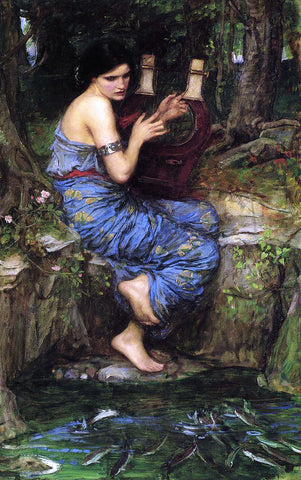  John William Waterhouse The Charmer - Hand Painted Oil Painting