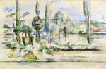  Paul Cezanne The Chateau de Medan - Hand Painted Oil Painting