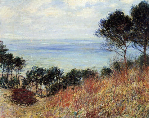  Claude Oscar Monet The Coast of Varengeville - Hand Painted Oil Painting
