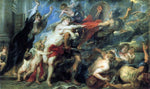  Peter Paul Rubens The Consequences of War - Hand Painted Oil Painting