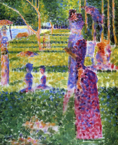  Georges Seurat The Couple - Hand Painted Oil Painting