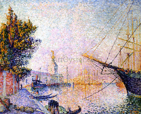  Paul Signac The Dogana - Hand Painted Oil Painting