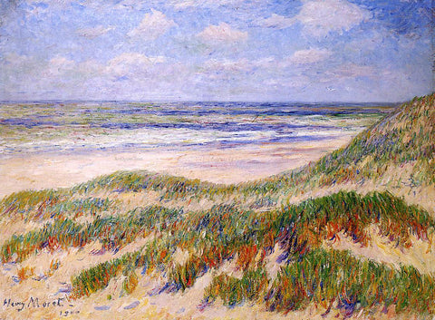  Henri Moret The Dunes at Egmond, Holland - Hand Painted Oil Painting