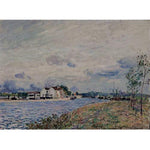  Alfred Sisley The Embankments of the Loing at Saint-Mammes - Hand Painted Oil Painting