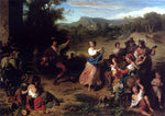  Louis-Leopold Robert The Fiesta - Hand Painted Oil Painting