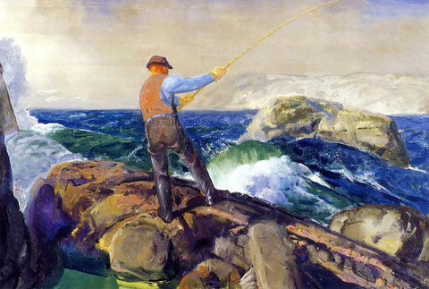  Paul Ritter The Fisherman - Hand Painted Oil Painting