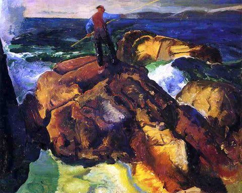  George Wesley Bellows The Fisherman (study) - Hand Painted Oil Painting