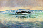  Claude Oscar Monet The Fjord, near Christiania - Hand Painted Oil Painting