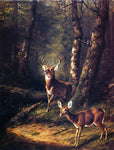  Arthur Fitzwilliam Tait The Forest: Adirondacks - Hand Painted Oil Painting
