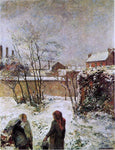  Paul Gauguin The Garden in Winter, rue Carcel - Hand Painted Oil Painting